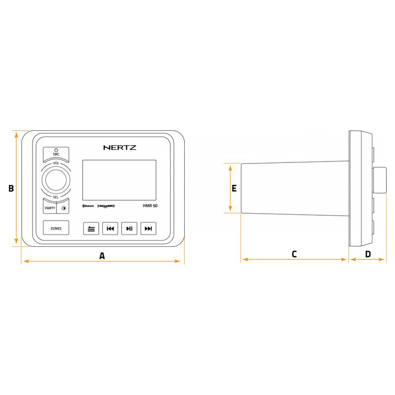 Hertz HMR 50 Marine Receivers